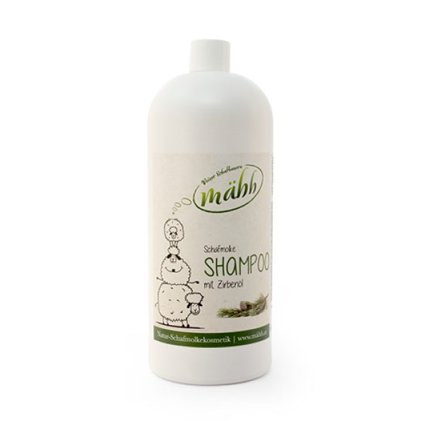 Schafmolke Haarshampoo mit Zirbenkieferöl (1000 ml)